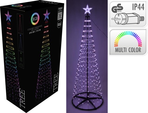 Choinka świecąca 370LED 210cm