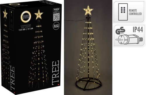 Choinka świecąća 154LED 150cm