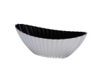 Osłonka plastik srebrna 36x12cm