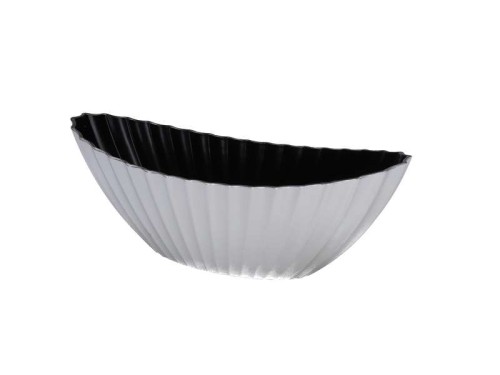 Osłonka plastik srebrna 36x12cm