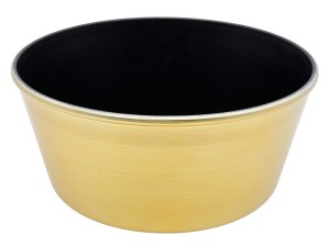 Osłonka plastik złota 24x10,5cm