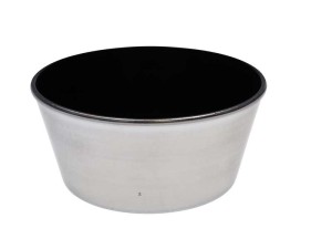 Osłonka plastik srebrna 18x8cm