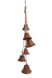 Girlanda z metalowymi dzwonkami 50cm