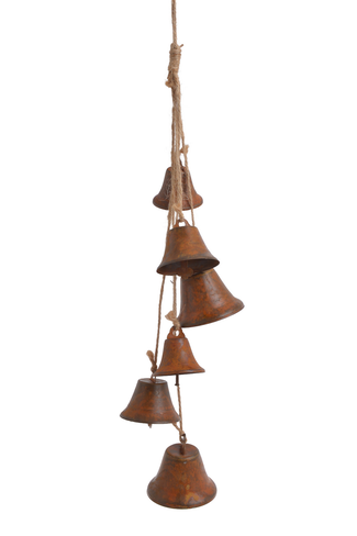 Girlanda z metalowymi dzwonkami 50cm