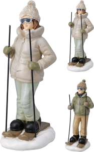 Figurka ceramiczna 9x8x20cm 2 wzory