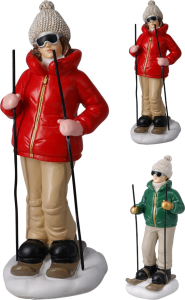 Figurka ceramiczna 9x8x20cm 2 wzory