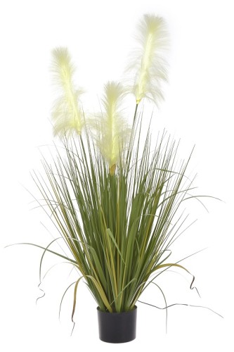 Trawa pampasowa w doniczce LED 120cm
