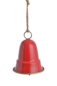 Metalowy dzwonek zawieszka 11cm? x 13,5cmH