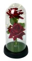 KOPUŁKA Z RÓŻą LED 11X21CM FB001957.1 — kopia