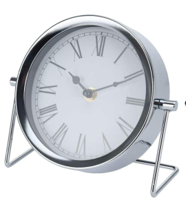 Zegar stojący metalowy 16cm