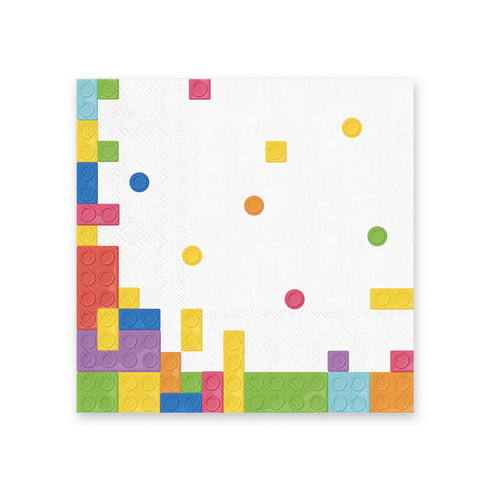 Serwetki Klocki 10szt. 33x33cm