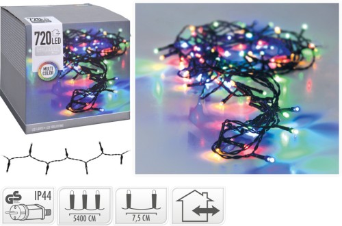 Oświetlenie 720 LED kolorowe 