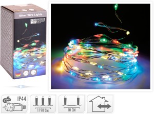 Oświetlenie drucik 120LED multi