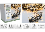 Oświetlenie 1000LED ciepły biały 