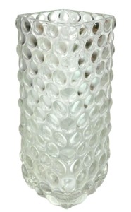 Wazon szklany przezroczysty 11,5x29cm