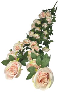 Zwis sztuczny róże 34szt. 1,3m