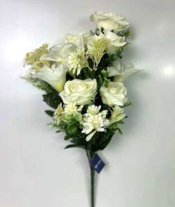 Bukiet sztuczny 50cm do kompozycji nagrobnych