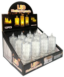 Świeca LED duża 4,5x11cm FB001293