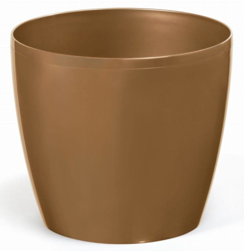 Doniczka magnolia 210mm złoty metalik
