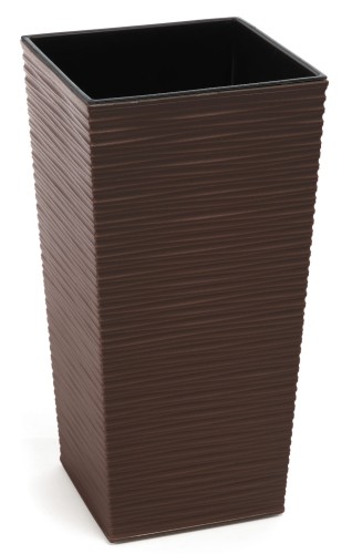 Doniczka finezja dłuto 300x300mm mokka