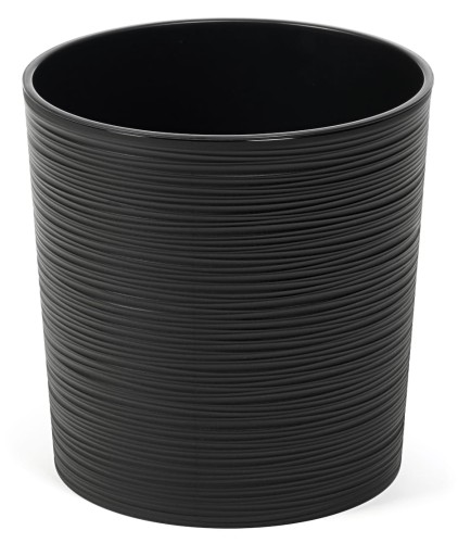 Doniczka malwa dłuto 250mm czarny