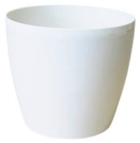 Doniczka magnolia 250mm biała perła