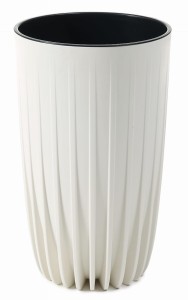 Doniczka mira wysoka 250mm kremowy