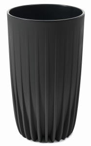 Doniczka mira wysoka 250mm czarny