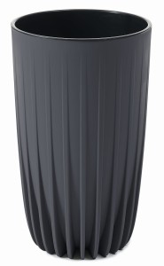 Doniczka mira wysoka 250mm antracyt
