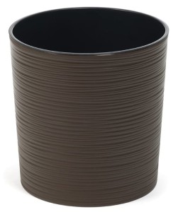 Doniczka malwa dłuto 190mm mokka