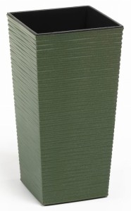 Donica finezja dłuto 250x250mm zielony leśny