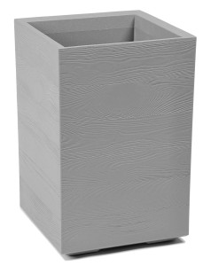 Kwietnik karo deska 400x400x600mm szary