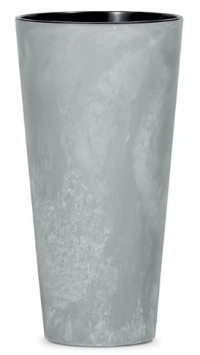 Doniczka Tubus Slim Beton Effect 400mm beton