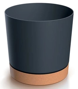 Doniczka Tubo PM 128mm antracyt