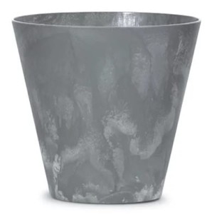 Doniczka Tubus Beton Effect 400mm marengo