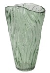 Wazon szklany 16x9x25cm zielony