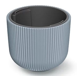 Doniczka Milly 240mm jasny szary