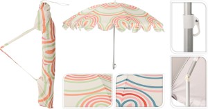 Parasol plażowy 160cm 2 wzory