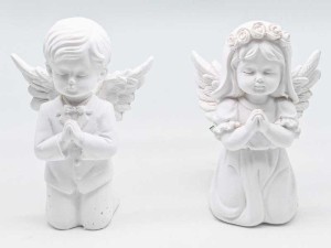 Aniołek ceramiczny 11,5cm 2 wzory TG71449