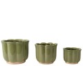 OSŁONKI KPL 3SZT. 17,5X14CM ZIELONY 858883