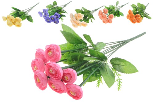 Bukiet różyczek 37cm x9 mix kolorów