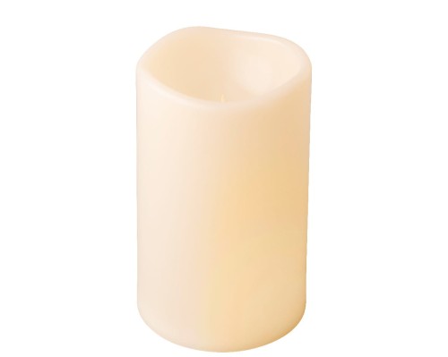 Świeca LED krem 12,5x20cm