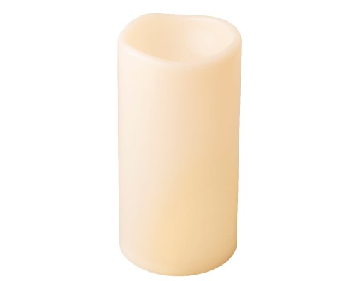 Świeca LED krem 12,5x25cm