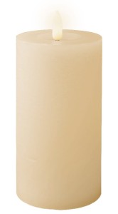 Świeca LED wosk 7x15cm 2xAAA