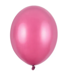 Balony Strong 12cm Metallic Hot Pink 100szt/opak