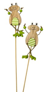 Żabki na piku 4szt/opak 33cm