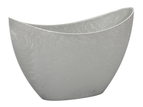 Łódka plastikowa 24x10x14cm szara