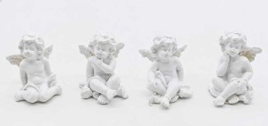 Aniołek ceramiczny 7cm 4 wzory