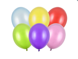 Balony Strong 27cm Metallic Mix 100szt/opak