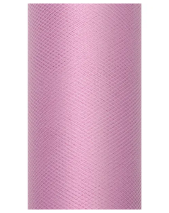 Tiul gładki pudrowy róż 0,30x9m